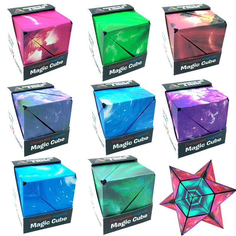 Product Introduction of 3D puzzle, geometric space, early eduion, diverse thinking, magnetic cube, decompression toy 0
