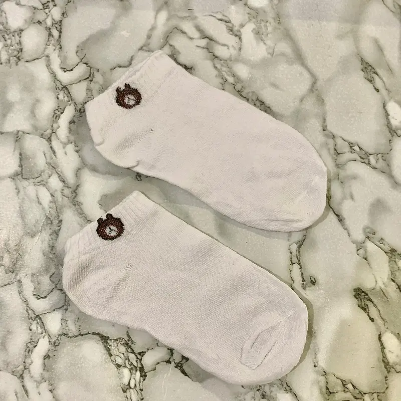 kaus kaki pendek // kaus kaki mata kaki Katun Wanita Panjang Motif Semata Dewasa Hitam 2