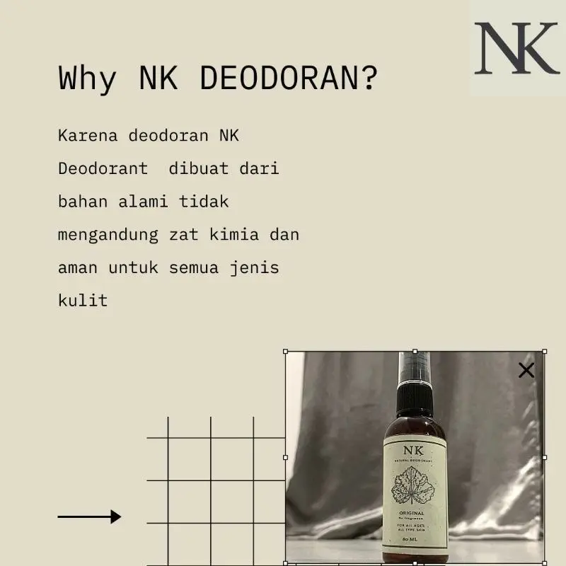 NK DEODORANT SPRAY ALAMI 1