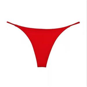 กางเกงชั้นในฤดูร้อน ชิ้นเดียว สำหรับผู้หญิง สายเดี่ยว ทำจากผ้าไหมนม เหมาะสำหรับฟิตเนสและโยคะ สไตล์เซ็กซี่ กางเกง T