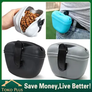 Pet Dog Training Tas Pouch Tempat Snack Pelatihan Kantong Anjing Berjalan / Biskuit Untuk Melatih Kepatuhan Anjing Persediaan Hewan