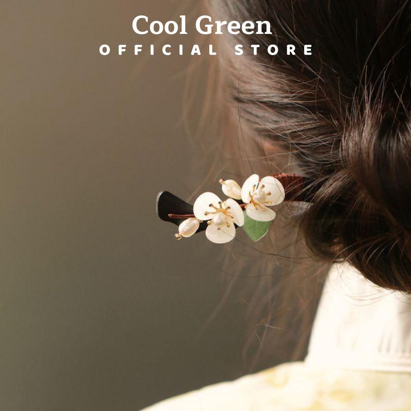 Trâm Cài Tóc Bằng Gỗ Phong Cách Trung Hoa Cổ Điển Thời Trang Cao Cấp Cool Green