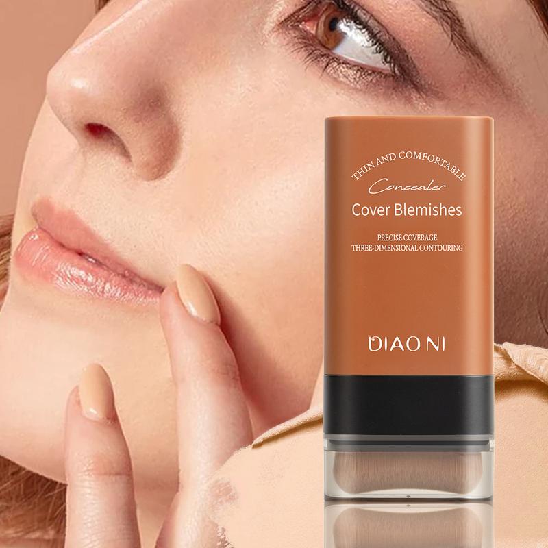 Product Introduction of Beauty Eraser Foundation Stick with Brush Hydrating Light Concealer Foundation 0