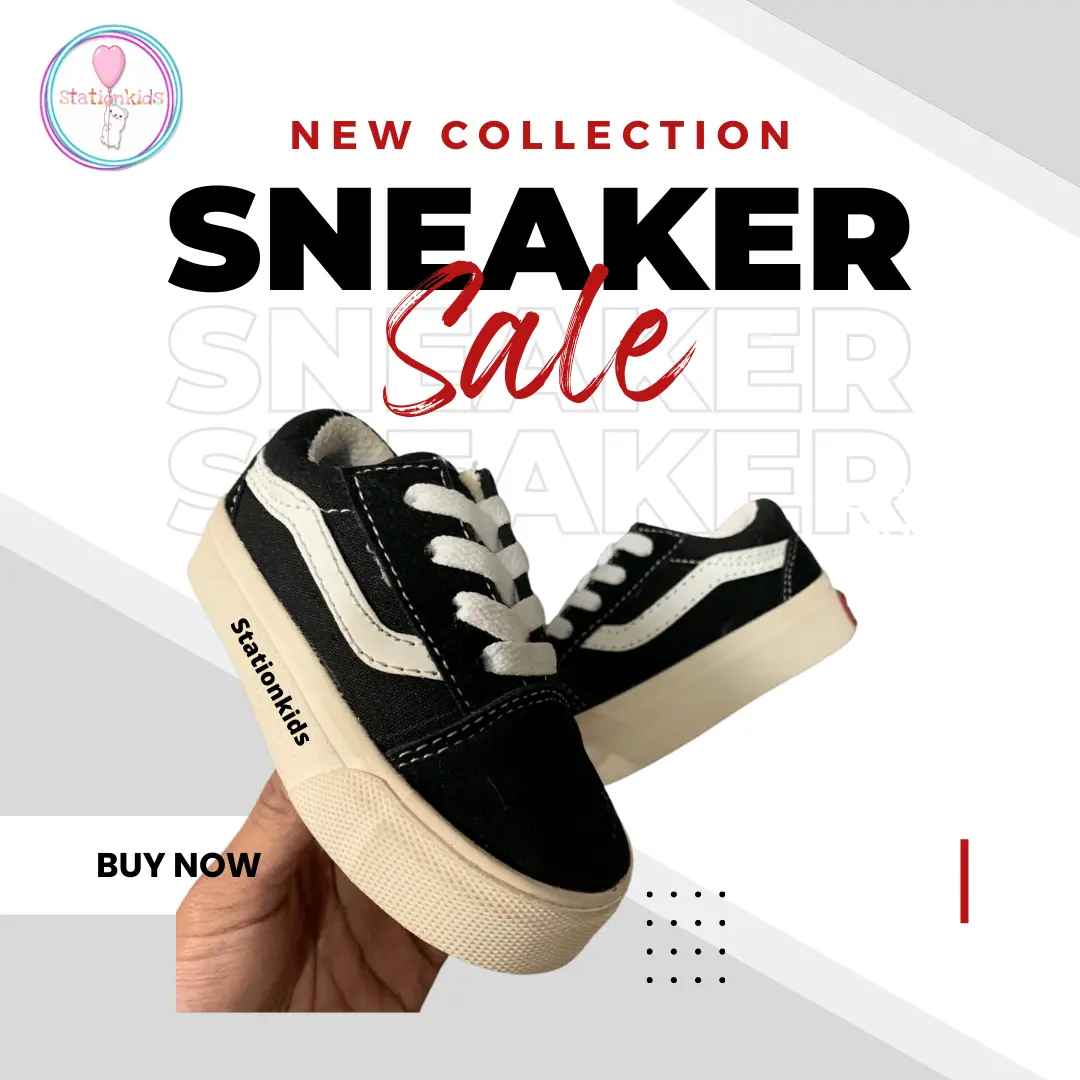 STKIDS Sepatu Anak VNS OS OG Hitam Putih