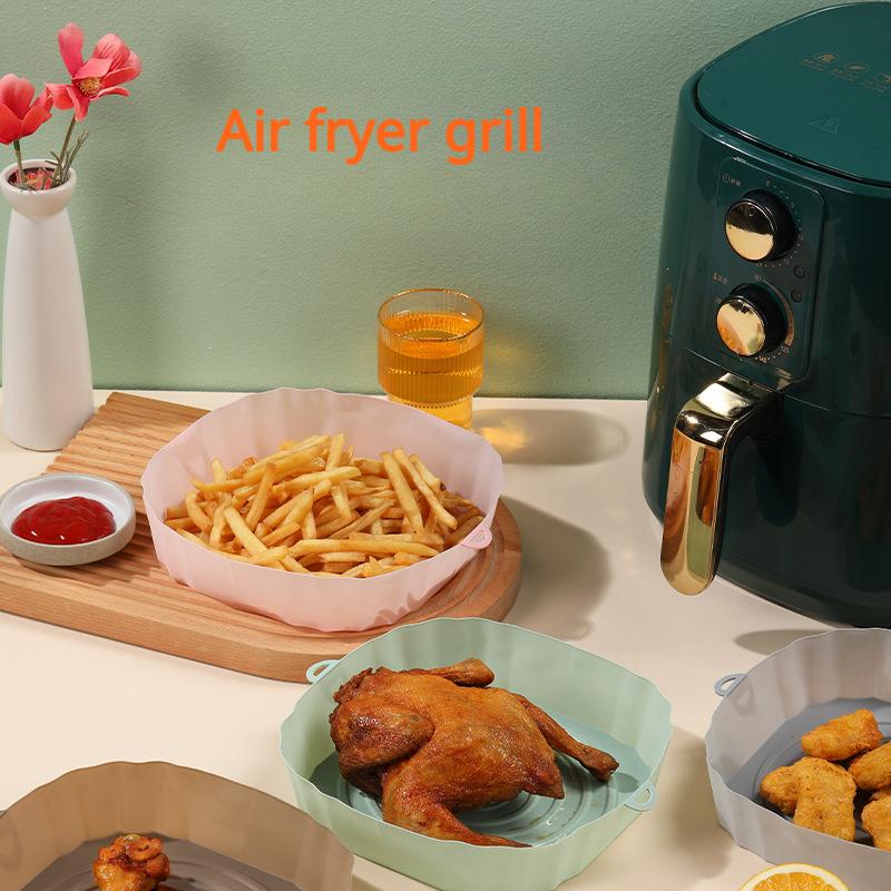 Product Introduction of 1pc Air Fryer Reusable Paper Liner Non-Stick Baking Paper Food Grade Parchment Paper Oil-Proof Kitchen Gadget Cooking Tool 24