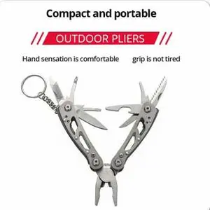 Tang Lipat Multifungsi Survival Multi-Tools EDC Pliers 12 in 1 - J-10CM