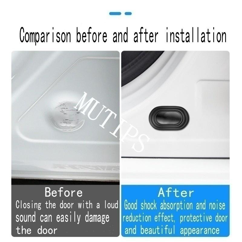Product Introduction of Huiyisunny  Mitsubishi Car Upgrade Shock Absorber Gasket Sound Proof Switch Door Rubber Buffer For Xpander Cross Mirage G4 Lancer Outlander Pajero Montero Sport Strada Accessories 30