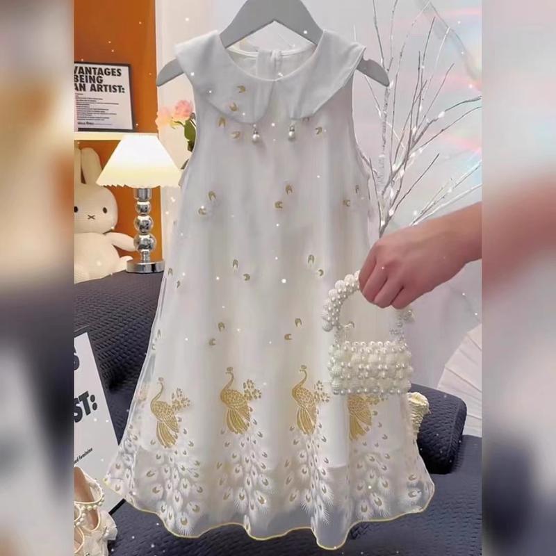 Trang Phục Habibi Cho Bé Gái Phong Cách Hàn Quốc Mới Trang Phục Thiên Thần Có Cánh Trang Phục Học Sinh Trang Phục Tráng Miệng Trung Quốc Váy Trắng Váy Ngủ Cho Bé Gái