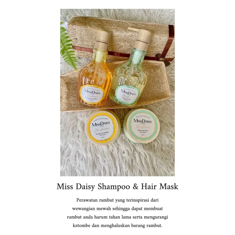 Miss Daisy Shampoo and Hair Mask Share in Jar 1