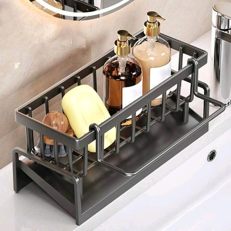 Kệ để đồ rửa chén bát, Giá đựng đồ rửa bát, Chất liệu thép không gỉ, tích hợp giá treo khăn tiện lợi. Gia dụng Dương Nguyễn. 4