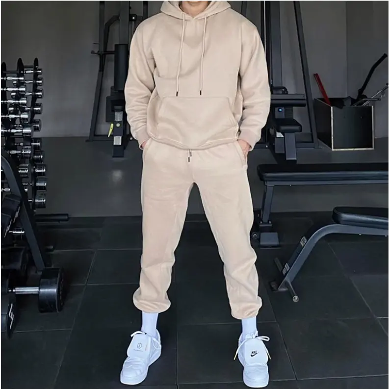 Bộ Nỉ Hoodie Trơn Mũ 2 Lớp Form Rộng Hot Trend Giới Trẻ Nam Nữ Unisex, Set Nỉ Bông 2 Lớp Dày Dặn Ấm Áp M2