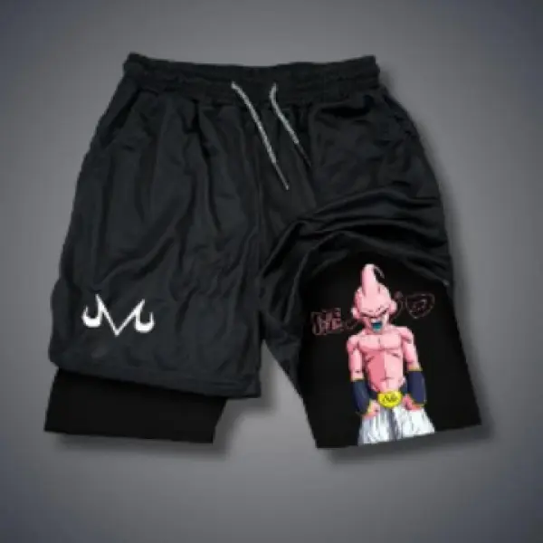 Quần Soóc Dòng Giết Ma Cướp Biển Dragon Ball, In Kỹ Thuật Số 3D, Dành Cho Người Lớn, Quần Soóc Đi Biển Hai Lớp, Thương Mại Điện Tử Xuyên Biên Giới Nam Menswear
