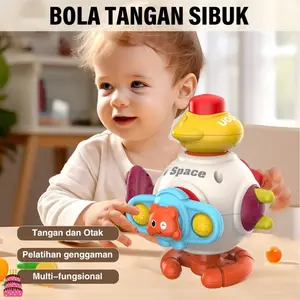 Permainan Bola Menangkap Khusus Anak – Latihan Sensual & Teka-Teki Untuk Meningkatkan Keterampilan Motorik Bayi, Aktivitas Berputar yang Menarik untuk Anak Aktif!