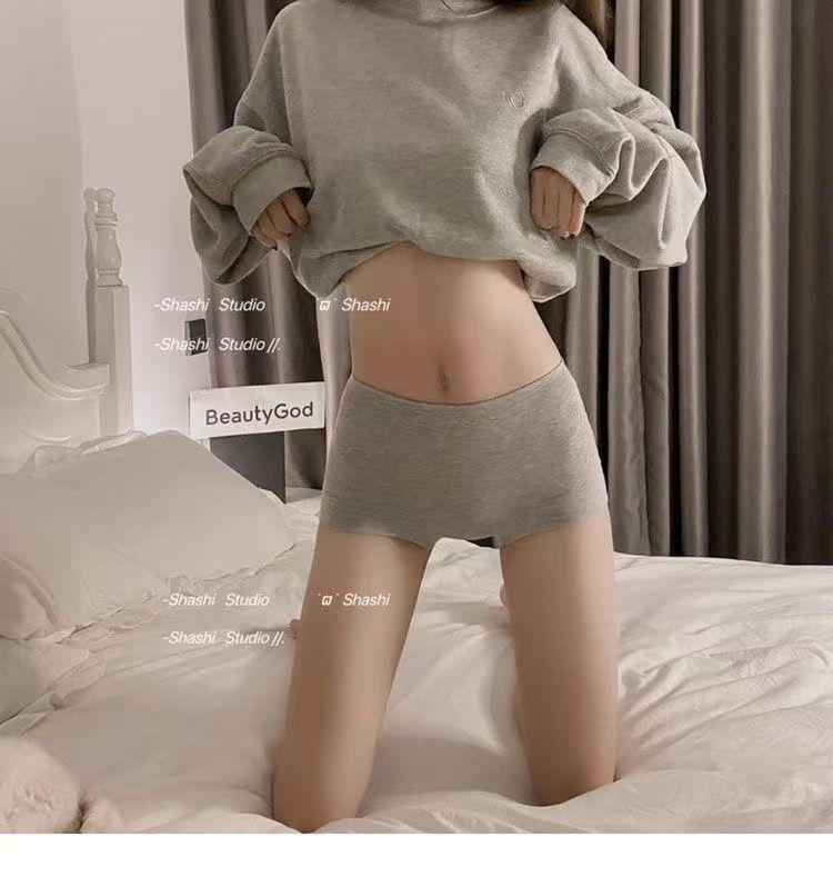 Product Introduction of Đồ Lót Nữ, Cotton Nguyên Chất, Kháng Khuẩn, Cotton Đầy Đủ, Đáy Quần Graphene, Cạp Cao Vừa, Thoáng Khí, Ngoại Cỡ, Bó Eo, Quần Boxer Ôm Hông Women 5