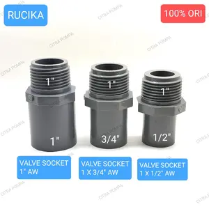 RUCIKA 1" AW SDL / VALVE SOCKET 1 X 3/4 AW / SOCK DRAT LUAR 1 X 1/2" AW