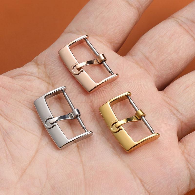  Phụ kiện đồng Đồng Hồ Tương thích với móc khóa OMEGA Khóa kim bay OMEGA Có các kích cỡ 12mm 14mm 16mm 18mm và 20mm 