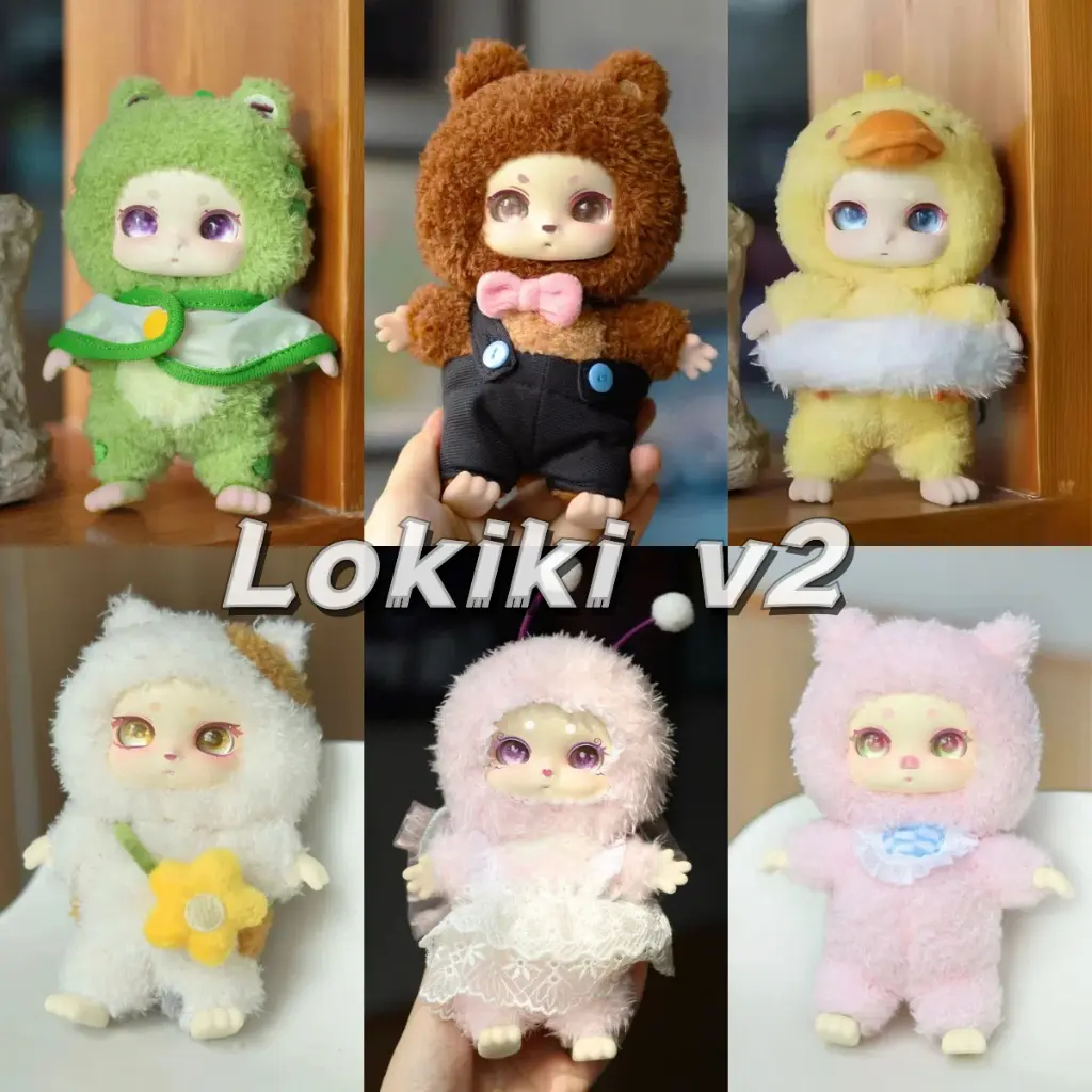 Lokiki V2 cute trendy blind box stuffed doll birthday gift toys