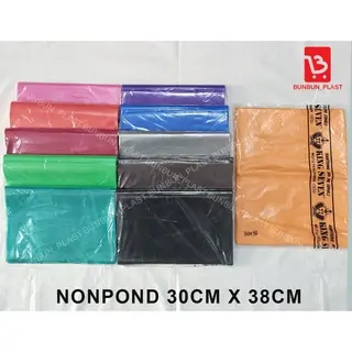 Plastik HD Amplop Polos 30x38 ( Non Pond )/Plastik Packing Olshop/Kantong Plastik - KING SEVEN