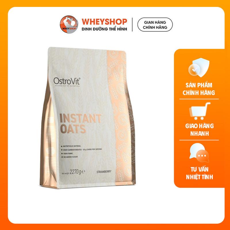  Bột yến mạch uống liền Ostrovit Oat Flake  2270g  - WHEYSHOP HCM Food Thức Ăn Hạt Ngũ Cốc Ngũ Cốc 