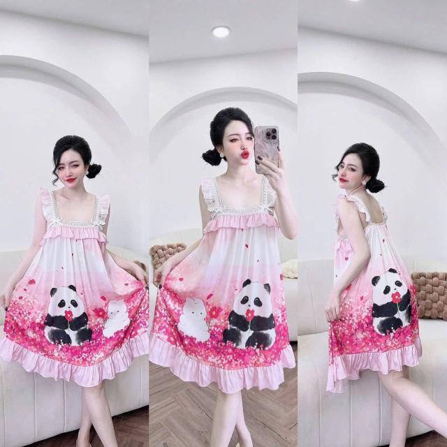 Product Introduction of Đầm cánh tiên có kèm quần lụa latin 40_65 kg 5