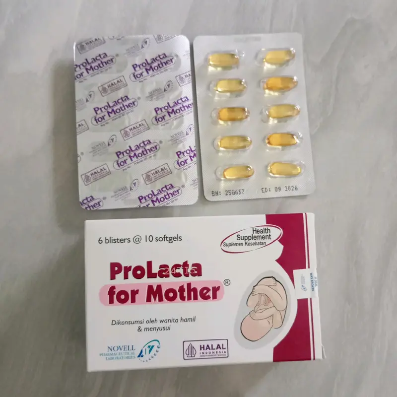 prolacta for mother strip isi 10 Dewasa Bebas Gluten Kesehatan Otak 0