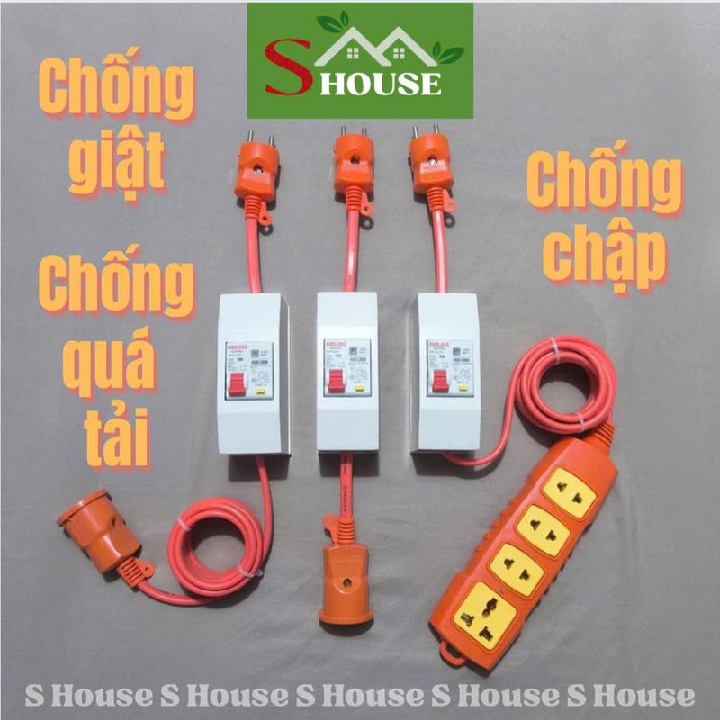 Bộ CB Chống Giật và Bộ Ổ Cắm Điện Chống Giật Chống chập Chống quá tải chính hãng