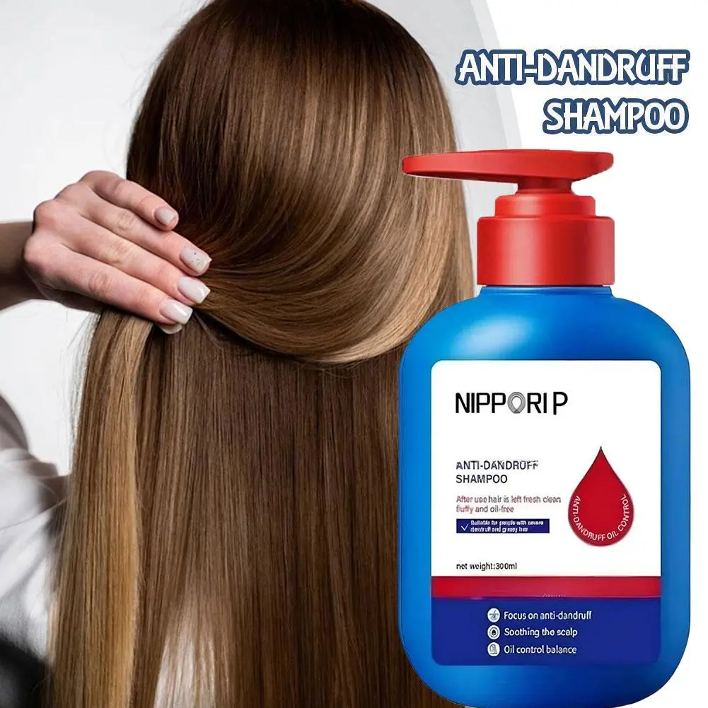 Nipporip Shampoo, Hair Care Shampoo, Oil Control, Refreshing, Dandruff Removing, Cleaning For Men And Women