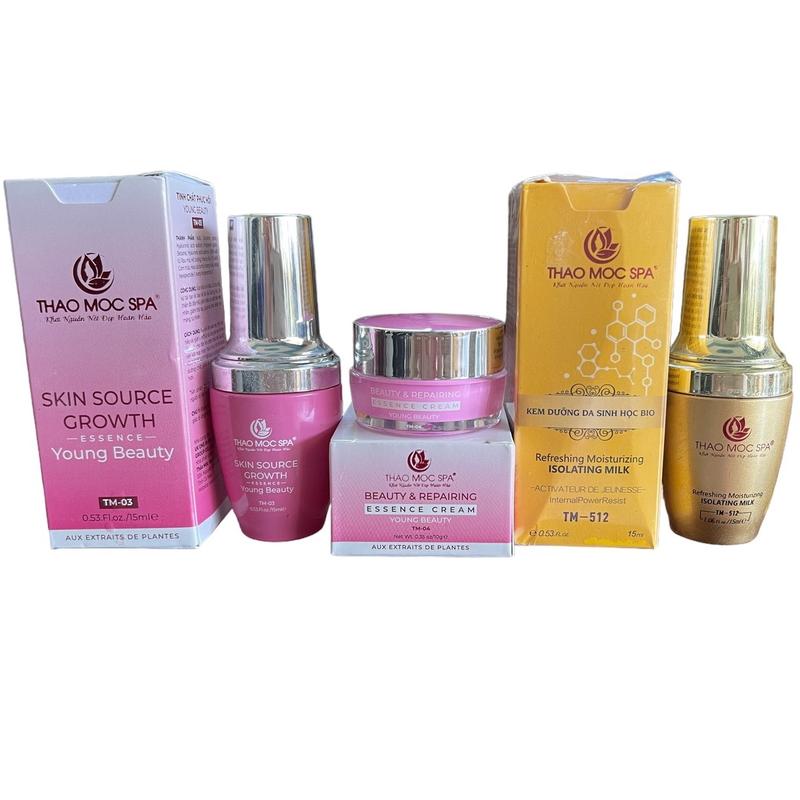 Thảo Mộc Spa .Combo Kem Skin Source & Reairing .Bio . Hỗ Trợ Phục Hồi Da
