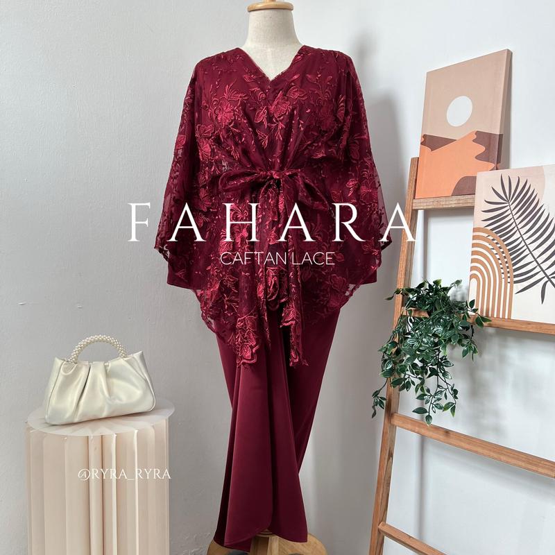 FAHARA CAFTAN LACE (ITALIAN SILK) - READY STOCK - TikTok Shop Malaysia