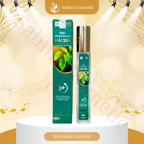 Xịt Khử Mùi Hải Sen 10ml, Làm Sạch Vùng Nách, Giúp Da Vùng Nách Khô Thoáng, Với Hương Nước Hoa Nhẹ Nhàng, Lưu Hương Lâu