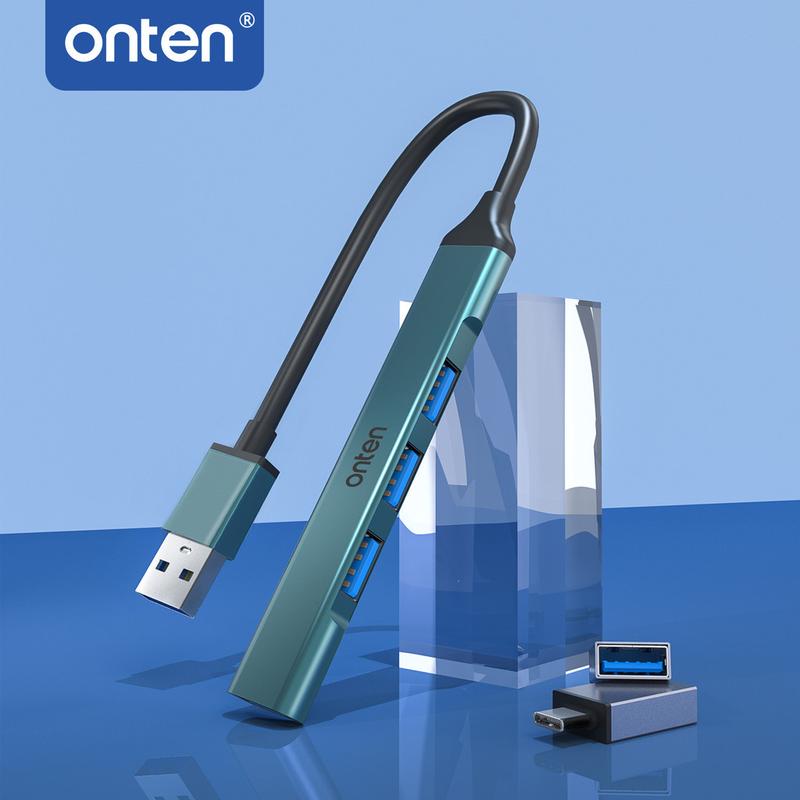 Bộ Chia USB 4 Trong 1 – 1 Cổng USB 3.0 5Gbps + 3 Cổng USB 2.0 – Tương Thích Laptop & PC 0