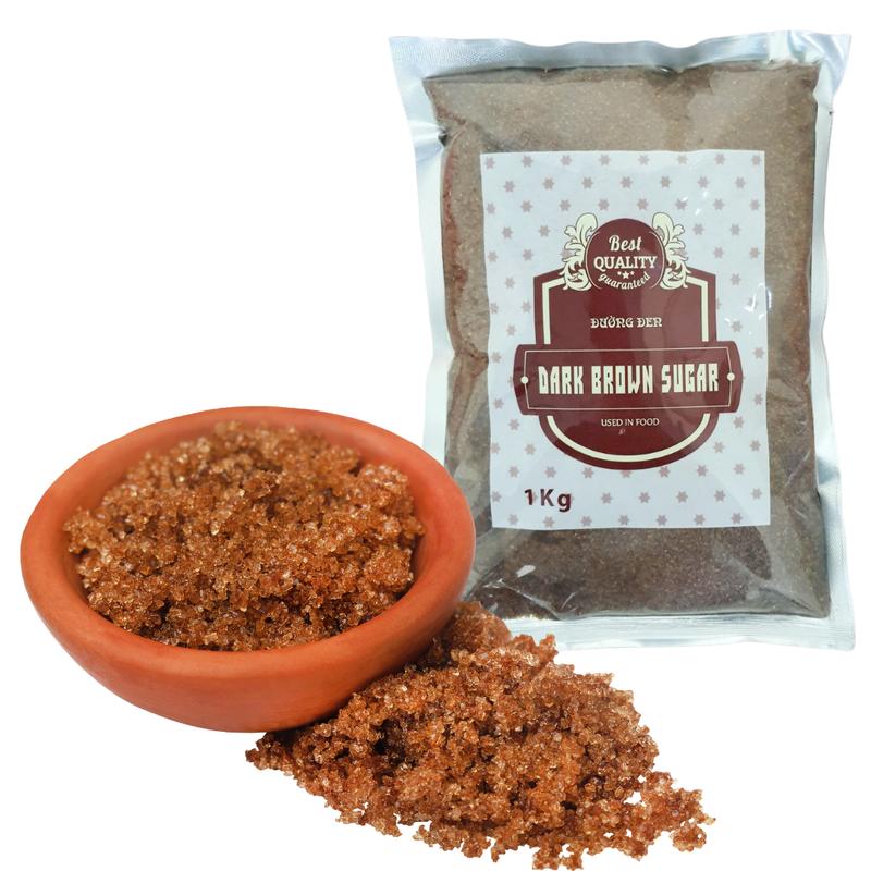 Đường đen Đài Loan 500g-1kg - Tạo hương vị ngọt tự nhiên cho món ăn và bánh