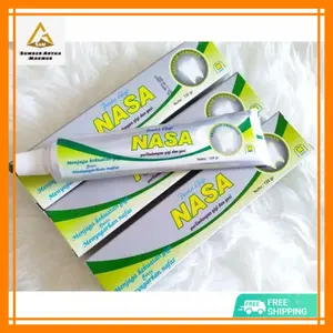 PASTA GIGI nasa original- ODOL nasa isi pcs/ Pelindung Gusi/120 GR x 3 pcs/ paket 3 pcs pasta gigi nasa
