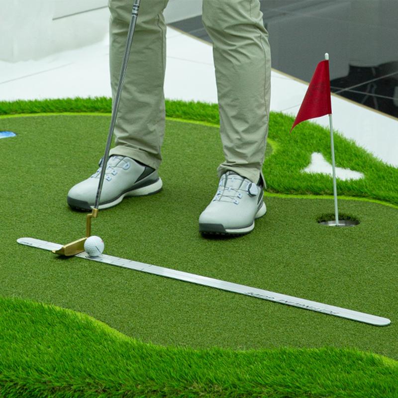 Golf Putter Ruler Putting Rod Trainer Teaching Track Accurat - TikTok ...