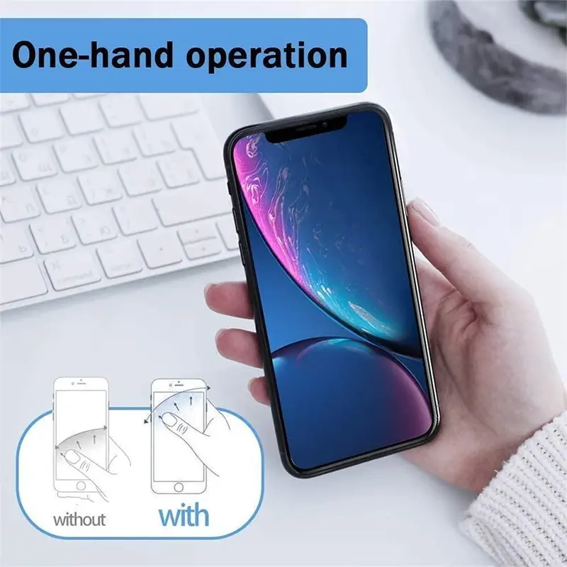 Foldable Expanding Cell Phone Stand, Starry Sky Pattern Round Phone Holder For Smartphone Tablet 5