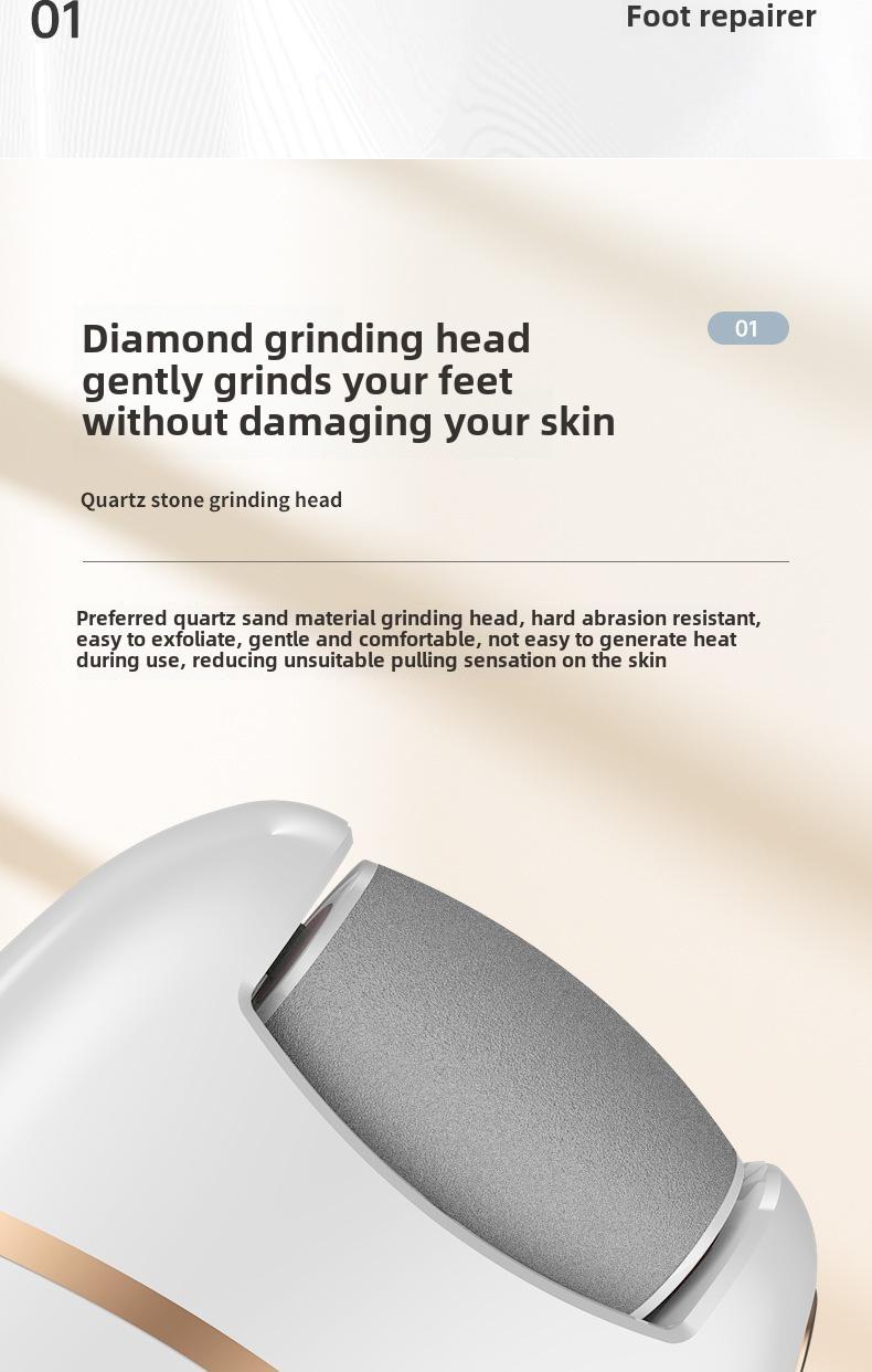 Product Introduction of Electric Foot Grinder: Say Goodbye to Calluses and Dead Skin! paket  sampai  kamar  mandi 4