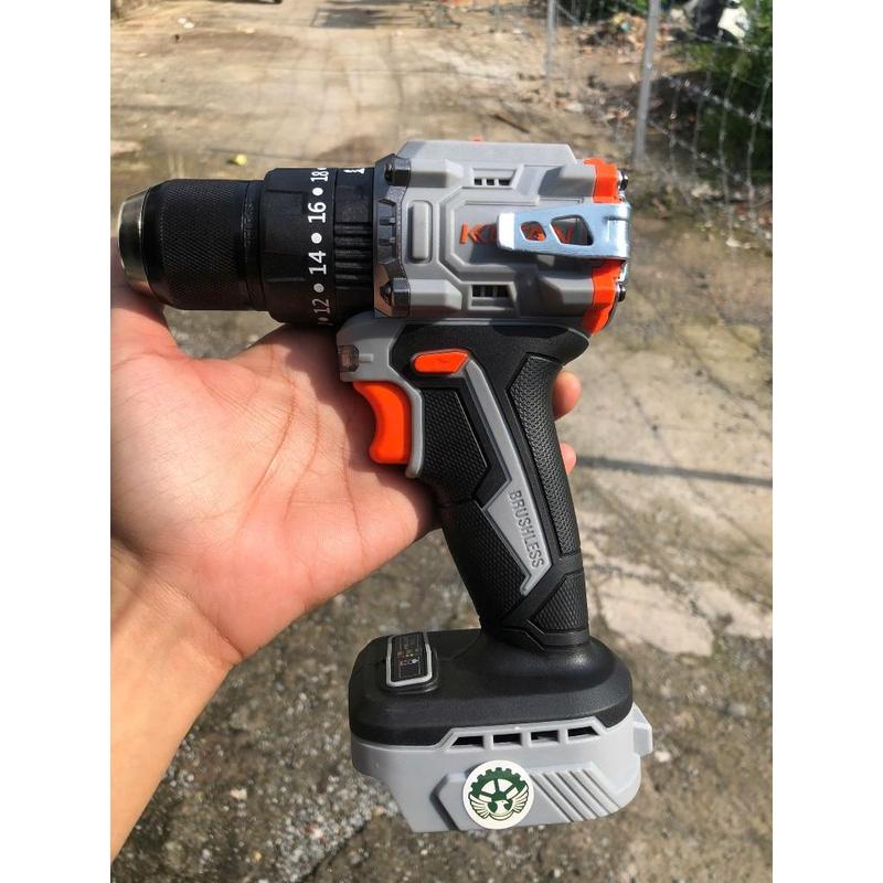 Thân Máy Khoan Pin Kutan  KP-136 3 Chức Năng Đầu Kẹp 10mm Auto lock Không Chổi Than