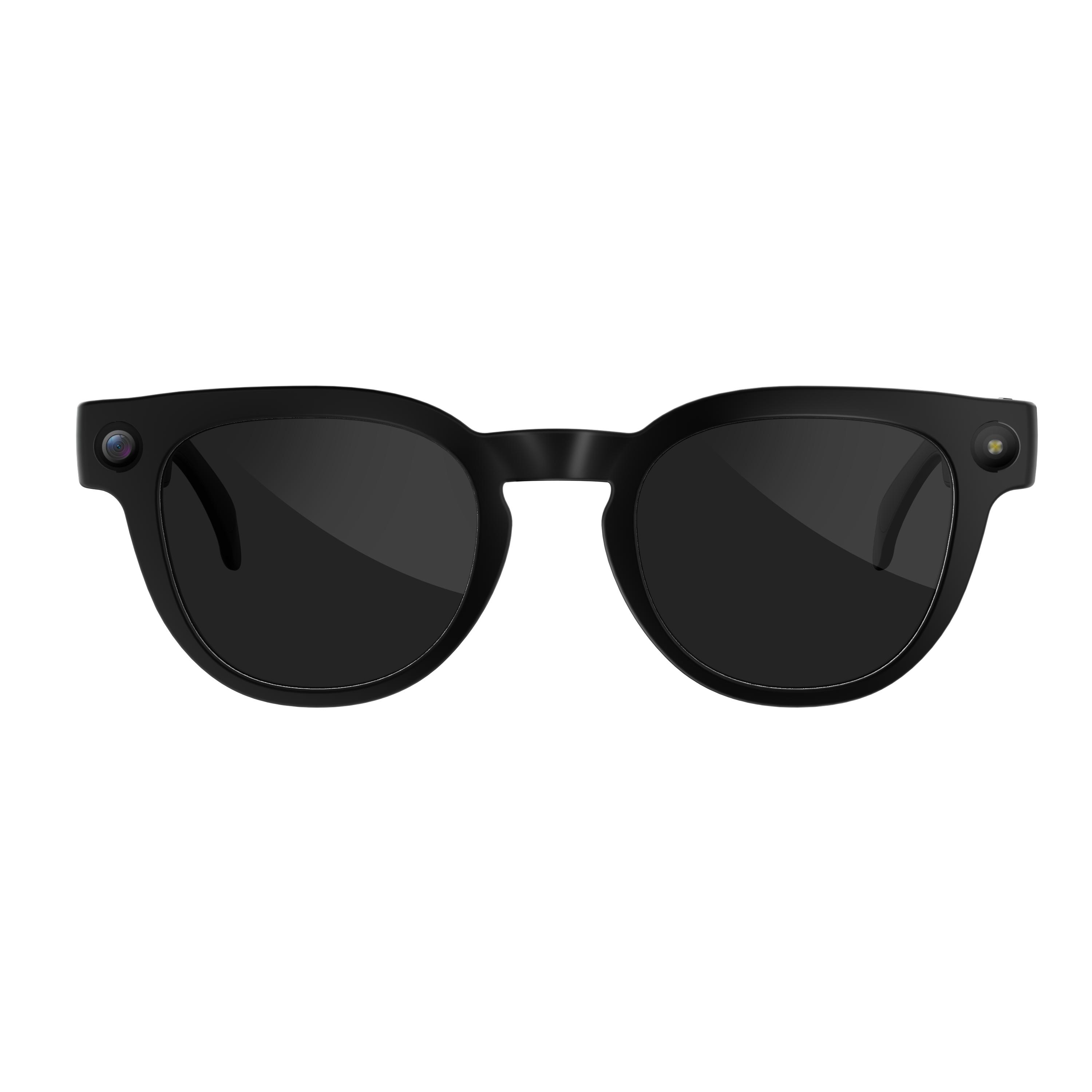 Double lenses Ai Smart Glasses With 800W HD Camera,2G Memory,Bluetooth Headsets,call,Music,Photo Shooting,Video Recording IP65