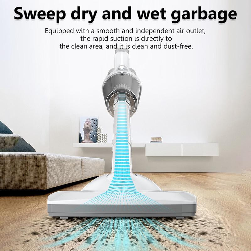 Product Introduction of Mini Portable Cordless Vacuum Cleaner for Bed Home Car, SG 12000PA, Handheld, Wet and Dry 13
