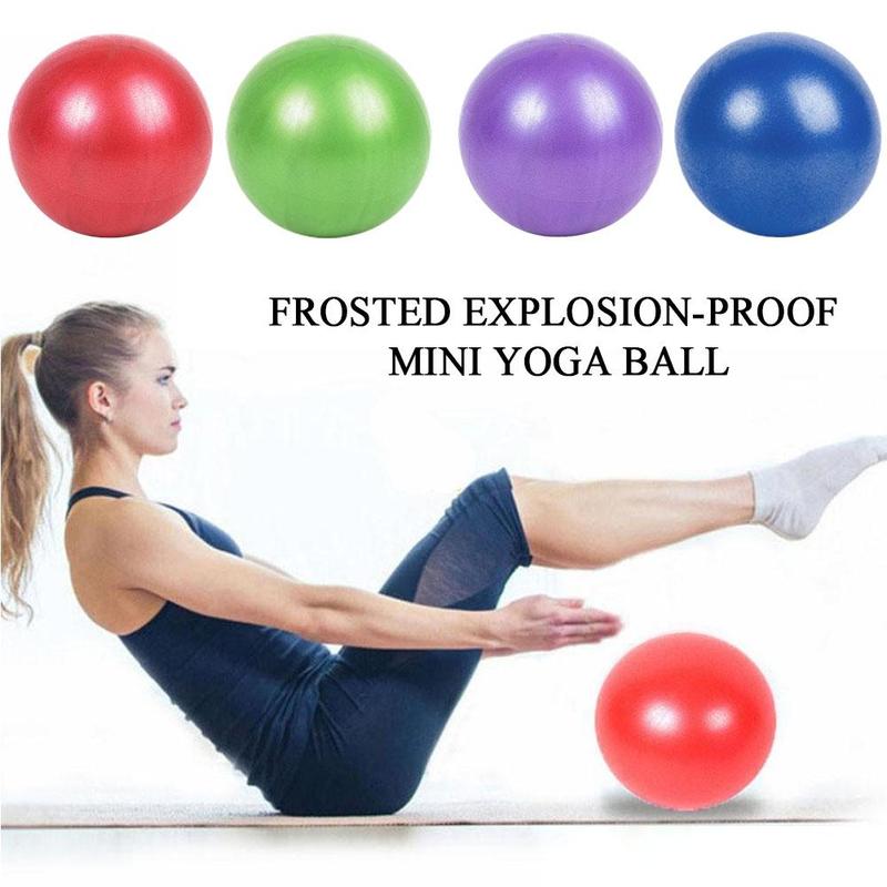 Product Introduction of Yoga Ball Explosion Proof Yoga Ball Small Yoga Ball Yoga 25cm Ball Ball Exercise K7U9 25