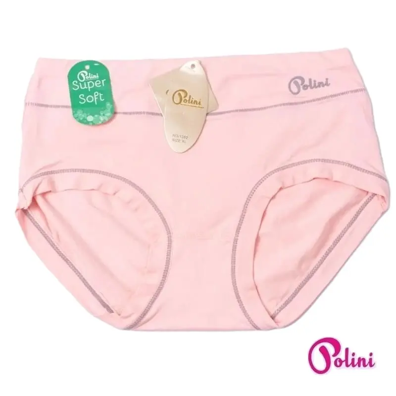 Isi (3, 6, 12pcs) Celana Dalam Wanita Polini 1282 & 1283 CD Wanita Super Soft 2