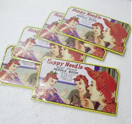 60Pcs Happy Home Needle Book Rust Proof Needles, Needles Kit Sewing Kit Karayom