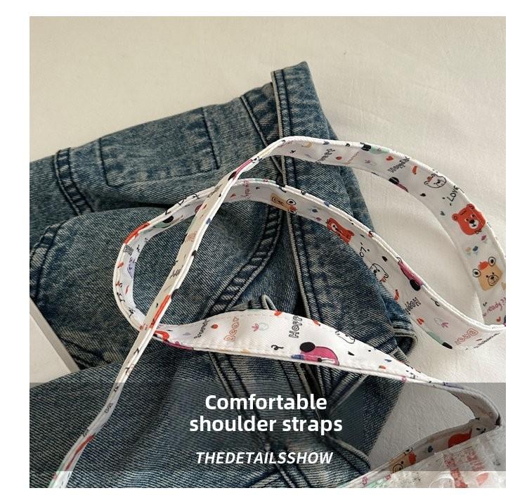 Product Introduction of Sewing Line Magnetic Snap Spring 2025 Women's Bag Shoulder Bag Personality Trend Large Capacity 3
