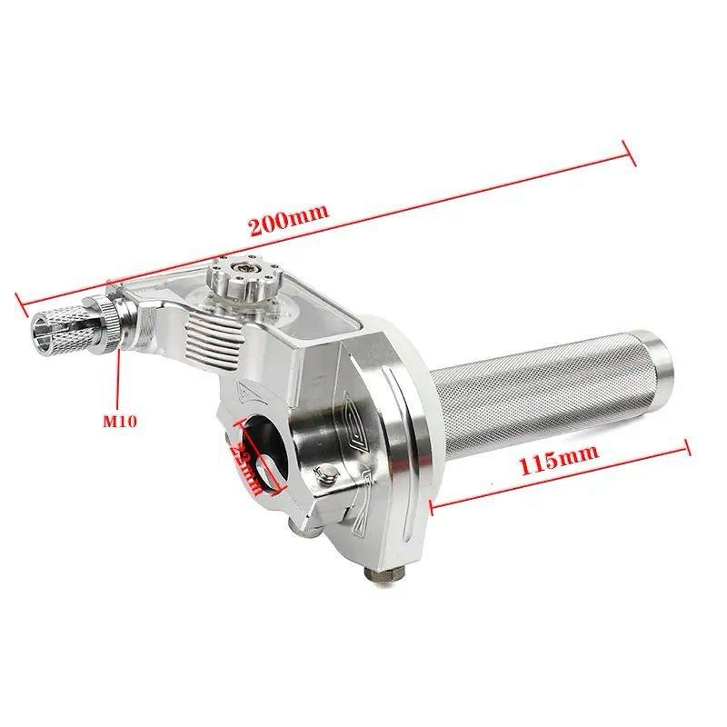 Gas spontan roller cnc gas spontan acerbis cnc 1 kabel {Modern Motoshop} Motorcycle 7