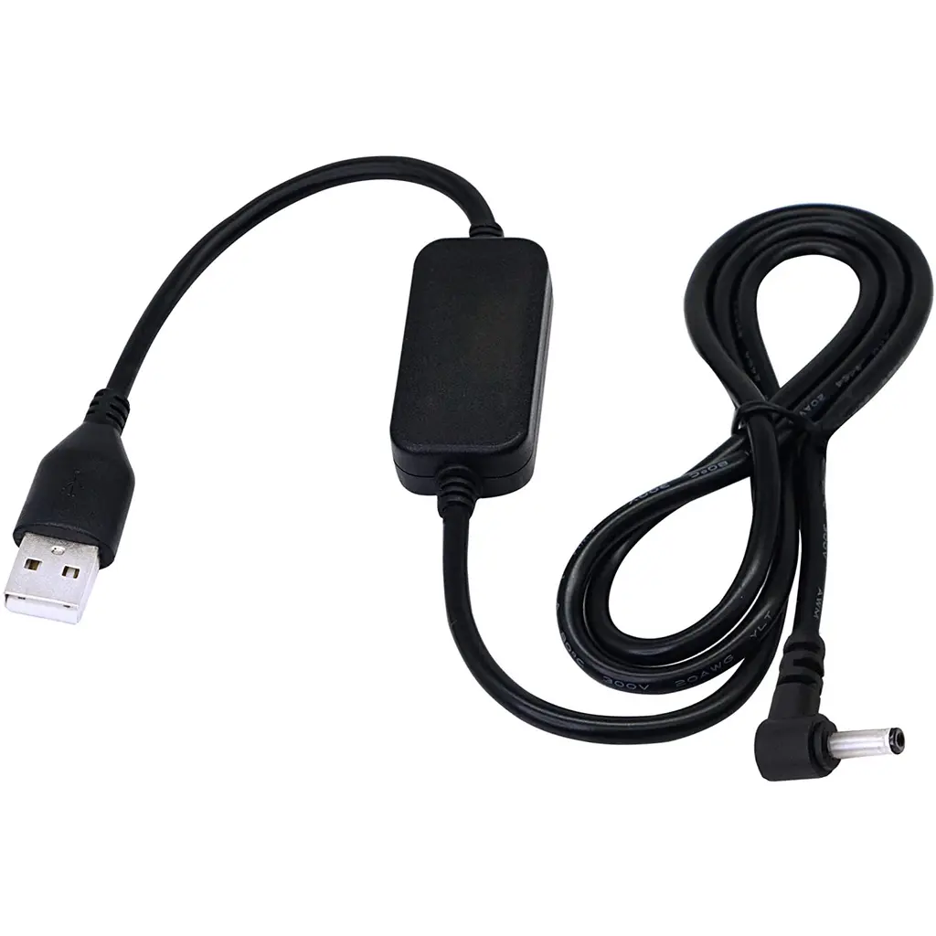 3.28ft USB 5V to DC 12V Converter Step Up Voltage Converter Power Cable,for Camera/ Tablet/ Bluetooth Speakers and More 5v