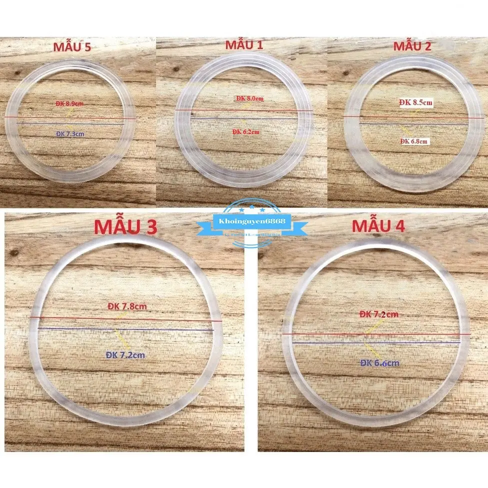 Gioăng máy xay sinh tố,roon,zoon máy xay dùng cho các loại máy thông dụng, phutungsinhto Hàng chất lượng cao