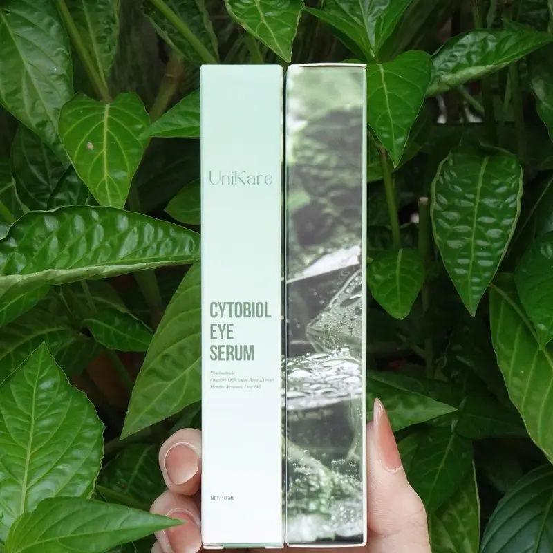 COMBO 2 Serum Tinh Chất Hỗ Trợ Cải Thiện Quầng Thâm & Bọng Mắt, Mỏi Mắt Cytobiol Eye 10ml, UNIKARE, Nam Nữ   Skincare 3