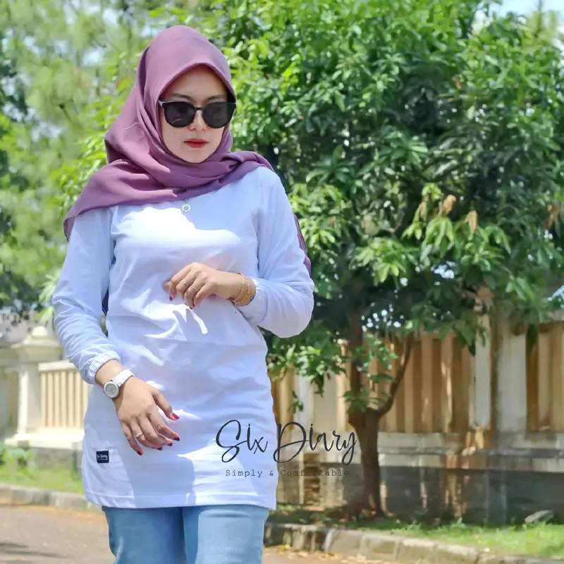 Kaos Tunik Six Diary Original Warna Terbaru 6