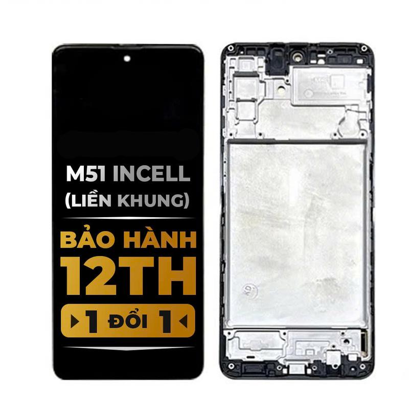 Màn hình hiển thị thay cho điện thoại SS M51/M515F Incell (Liền Khung) 1