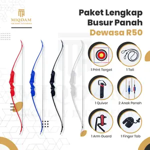 Miqdam Paket Lengkap Busur Panah Dewasa R50